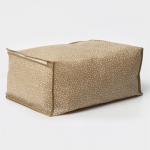 Кофр для хранения вещей Доляна Points, ПВХ окно, 45?30?20 см, бежевый