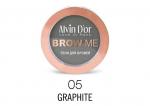 Alvin Dor BP-02 Тени для бровей Brow me т.5 Graphite