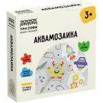 Аквамозаика ТРИ СОВЫ Космическое приключение, набор инструментов, трафареты, картонная коробка 12*12см, AQB_54289