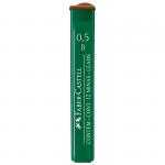 Грифели для механических карандашей Faber-Castell Polymer, 12шт., 0,5мм, B, 521501