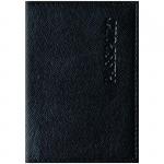 Обложка для паспорта OfficeSpace Бизнес, экокожа, черный, 254217