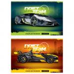 Альбом для рисования 08 л., А4, на скрепке ArtSpace Авто. Drift team, эконом, А08ф_26304