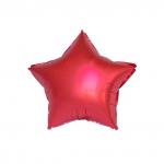 Воздушный шар, 45см, ПатиБум, Звезда. Красный, фольгированный, 6081836