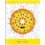 Дневник 1-4 кл. 48 л. (твердый) ArtSpace Pizza time, матовая ламинация, выб. лак, Дм48т_44250