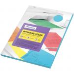 Бумага цветная OfficeSpace Intensive Color, А4, 80г/м2, 100л., (голубой), IC_38226