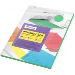Бумага цветная OfficeSpace Intensive Color, А4, 80г/м2, 100л., (зеленый), IC_38228
