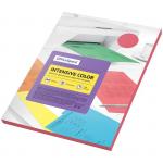Бумага цветная OfficeSpace Intensive Color, А4, 80г/м2, 100л., (красный), IC_38230