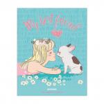 Дневник 1-4 кл. 48 л. ЛАЙТ BG Милый друг, матовая ламинация, блестки, Д5и48_лм_бл  11402