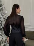 Блуза AURA 2186-164 черный