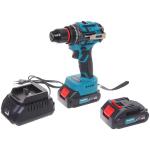 Дрель-шуруповерт аккумуляторная Mengtai (18В, 2,0Ач Li-ion аккум. 2шт, ЗУ) MGT-10A