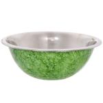 Миска из нержавеющей стали 1,8л 24см цветное покрытие гранит