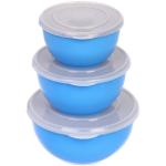 Набор из 3-х мисок для СВЧ-печи с крышками (12см, 15см, 17см)