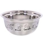 Миска из нержавеющей стали 5л 28*13см с рисунком