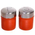 Набор для специй 2шт (солонка+перечница 5*6см) с покрытием жатка