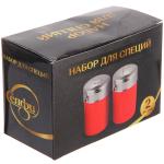 Набор для специй 2шт (солонка+перечница 5*6см) с покрытием жатка