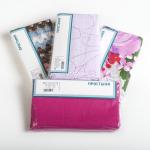 *Простыня 'Ассорти' 150х217, поплин, 100% хлопок, пл. 110-118 гр./кв.м.