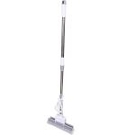 Швабра  с губкой ПВА металлическая ручка 90-110 см(отжим двойной ролик, насадка 27см)