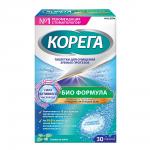 корега био формула таблетки для очищения зубных протезов n30