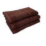 Полотенце махровое 400 г/мкв 40*70 Шоколад ГЛБ