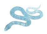 Змея из смолы с крошкой аквамарина 290*160*13мм