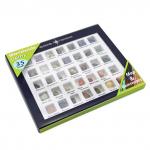 Коллекция минералов 35 самоцветов, 300г (19-11)