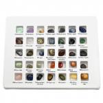 Коллекция минералов 35 самоцветов, 300г (19-11)