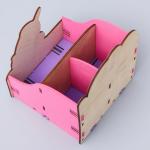 Органайзер для канцелярии, 14?14?16 см, «Минни Маус и единорог»