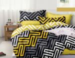 Постельное белье Зима-Лето из поплина с окантовкой ЗЛПО12-1258