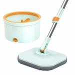 Набор для уборки СелфиИдеальная уборка(ведро с отжимом, швабра, две насадки) в цветной коробке