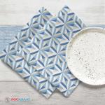 Наб салф ХБ Ромб голубой 2 шт VR ХБ НПК121 8508/2