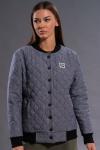 Бомбер Kivviwear 312004 черно-серый