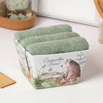 Набор полотенец Этель «Счастливой пасхи» 35?50 см - 3 шт., 100% хлопок, махра 340 г/м?