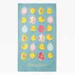 Полотенце «Пасхальные цыплята» 40?73 см, 100% хлопок, саржа 190 г/м?