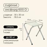 Набор мебели maclay, складной: стол, 4 стула