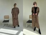 Кардиган  WOOL044/04/Коричневый