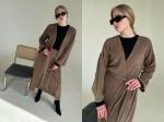 Кардиган  WOOL044/04/Коричневый