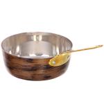 Ковш из нержавеющей стали для соуса 0,5л 14см цвет Антик