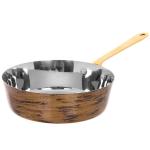 Ковш из нержавеющей стали для соуса 0,65л 17см цвет Антик