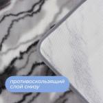 Коврик SAVANNA «Мечта», 50?80 см, серый