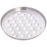 Миска из нержавеющей стали 2л на силиконовом основании 22см с 3-мя насадками-терками