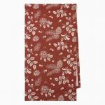 Дорожка на стол Этель New Year's plants 40?149 см, 100% хлопок, рогожка 186 г/м?, красная