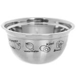 Миска из нержавеющей стали 1,7л 20*9,7см с рисунком