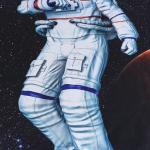Комплект постельного белья "Этель" 1,5 сп Astronaut (вид 2) 143х215 см, 1 50х214 см, 50х70 см -1 шт, 100% хлопок, бязь
