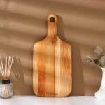 Набор деревянных разделочных досок на подставке Adelica, 2 шт.: 38?18, 28?18 см, пропитаны минеральным маслом, берёза