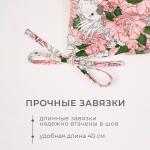 Подушка Этель "Попугай" 42х42 см, 80% хл, 20% пэ, сатин 110 г/м2