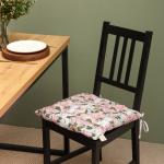 Подушка Этель "Попугай" 42х42 см, 80% хл, 20% пэ, сатин 110 г/м2