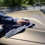 Автополотенце с усиленным уголком в новой упаковке