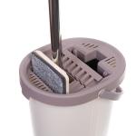 Набор для уборки Селфи "Золушка" (ведро с отжимом, швабра, две насадки) в цветной коробке ZY018