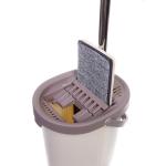 Набор для уборки Селфи "Золушка" (ведро с отжимом, швабра, две насадки) в цветной коробке ZY018