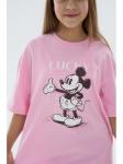 Футболка "Мышка" розовый Девочка